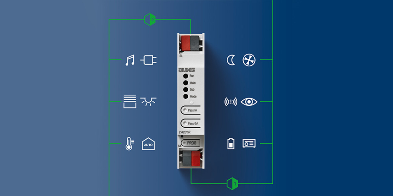 KNX Bereichs- und Linienkoppler bei Schmitt & Hemm Elektro GbR in Gaukönigshofen