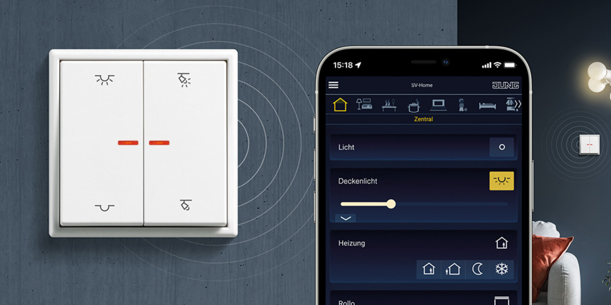 KNX RF Taster bei Schmitt & Hemm Elektro GbR in Gaukönigshofen